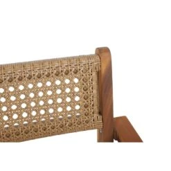Lot De 2 Chaises NORA De Jardin En Bois D'acacia Et Résine Tressée 13 Lot De 2 Chaises NORA De Jardin En Bois D'acacia Et Résine Tressée -Mobilia Soldes 2 fauteuils de jardin nora en bois d acacia et cannage coloris naturel 4