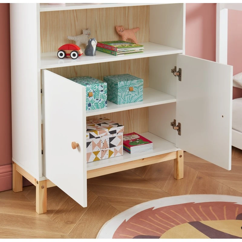 Armoire TINY Blanc 2 Portes 80cm 6 Armoire TINY Blanc 2 Portes 80cm – Image 4