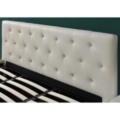 Lit Coffre BAHIA Simili Blanc 180x200 Sommier Inclus 10 Lit Coffre BAHIA Simili Blanc 180x200 Sommier Inclus -Mobilia Soldes bahia lit coffre 180 blanc 1