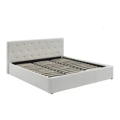 Lit Coffre BAHIA Simili Blanc 180x200 Sommier Inclus 11 Lit Coffre BAHIA Simili Blanc 180x200 Sommier Inclus -Mobilia Soldes bahia lit coffre 180 blanc 2