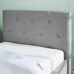 Lit Coffre Enfant BAHIA Tissu Gris 90x190 Sommier Inclus 10 Lit Coffre Enfant BAHIA Tissu Gris 90x190 Sommier Inclus -Mobilia Soldes bahia lit coffre 90 gris 1