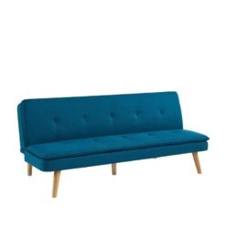 Banquette ELIO Convertible Tissu Bleu 3 Places 10 Banquette ELIO Convertible Tissu Bleu 3 Places -Mobilia Soldes banquette elio convertible tissu bleu 3 places 2