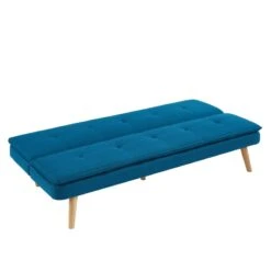 Banquette ELIO Convertible Tissu Bleu 3 Places 11 Banquette ELIO Convertible Tissu Bleu 3 Places -Mobilia Soldes banquette elio convertible tissu bleu 3 places 3