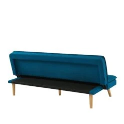 Banquette ELIO Convertible Tissu Bleu 3 Places 12 Banquette ELIO Convertible Tissu Bleu 3 Places -Mobilia Soldes banquette elio convertible tissu bleu 3 places 4