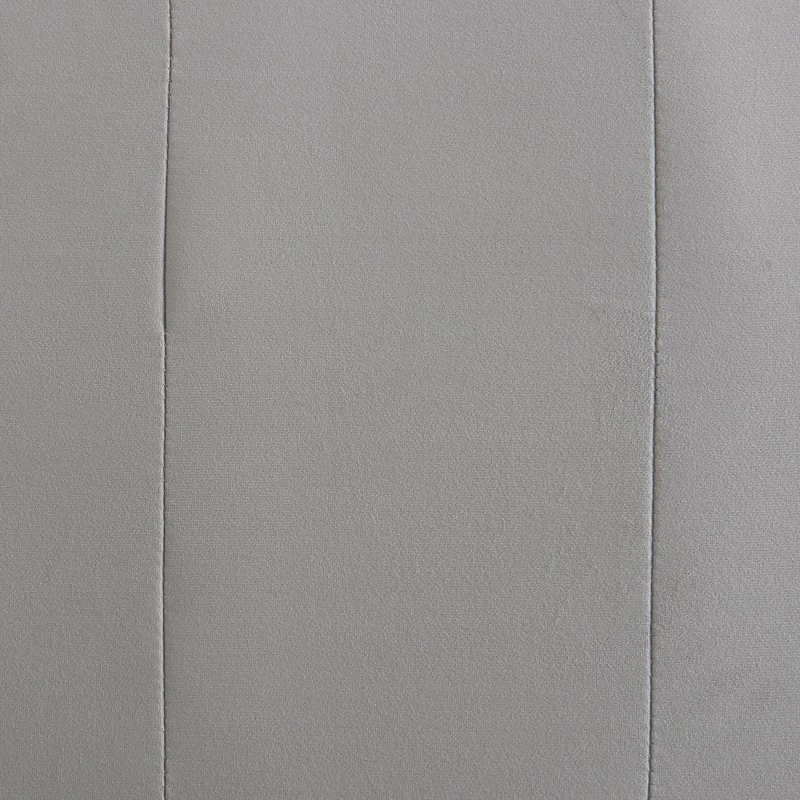 Banquette LINA Convertible Velours Gris Clair 3 Places 7 Banquette LINA Convertible Velours Gris Clair 3 Places – Image 6