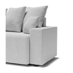 Canapé D'angle ALMA Convertible Tissu Gris 4 Places 18 Canapé D'angle ALMA Convertible Tissu Gris 4 Places -Mobilia Soldes canape angle alma convertible tissu gris 4 places 6