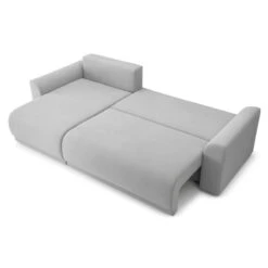 Canapé D'angle NOVA Convertible Tissu Gris 4 Places 15 Canapé D'angle NOVA Convertible Tissu Gris 4 Places -Mobilia Soldes canape angle nova convertible tissu gris 4 places 3
