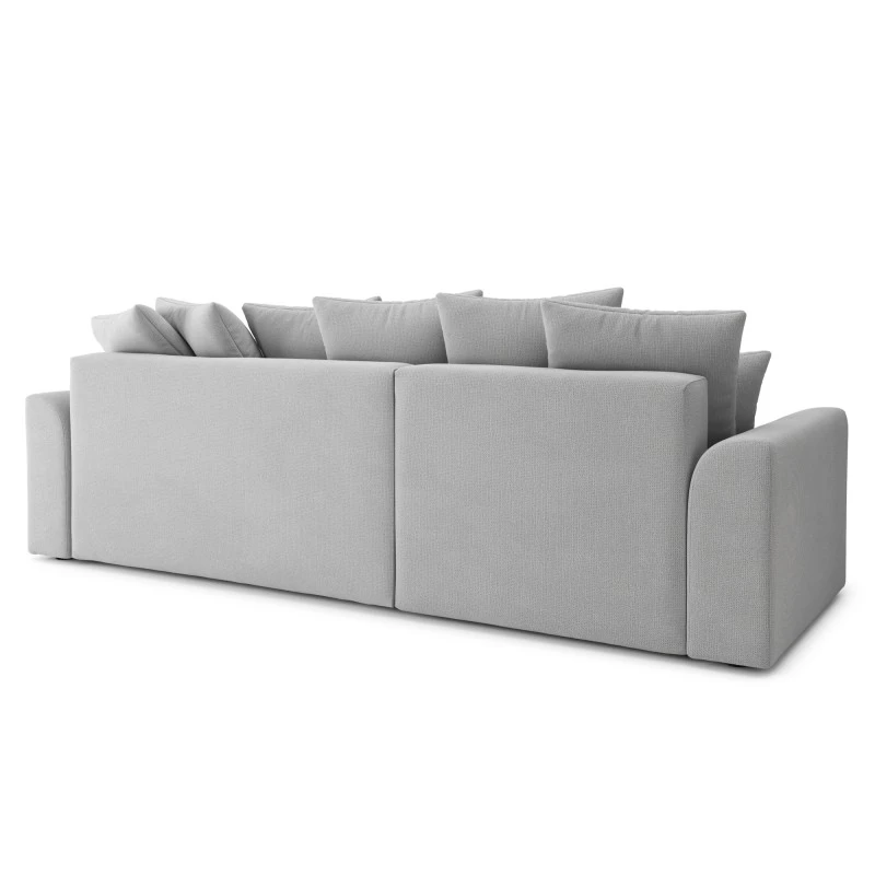 Canapé D'angle NOVA Convertible Tissu Gris 4 Places 8 Canapé D'angle NOVA Convertible Tissu Gris 4 Places – Image 6