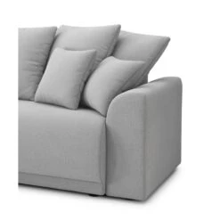 Canapé D'angle NOVA Convertible Tissu Gris 4 Places 18 Canapé D'angle NOVA Convertible Tissu Gris 4 Places -Mobilia Soldes canape angle nova convertible tissu gris 4 places 6