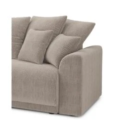 Canapé D'angle NOVA Convertible Velours Côtelé Grège 4 Places 18 Canapé D'angle NOVA Convertible Velours Côtelé Grège 4 Places -Mobilia Soldes canape angle nova convertible velours cotele grege 4 places 6