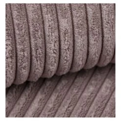 Canapé D'angle MIRA Convertible Et Réversible Velours Côtelé Mauve -Mobilia Soldes canape d angle mira convertible et reversible velours cotele mauve 7