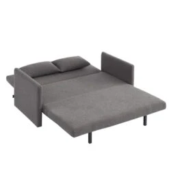 Canapé Droit JADE En Tissu Bouclette Gris Convertible 3 Places 13 Canapé Droit JADE En Tissu Bouclette Gris Convertible 3 Places -Mobilia Soldes canape droit jade en tissu bouclette gris convertible 3 places 3