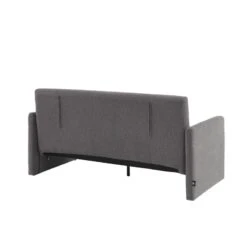 Canapé Droit JADE En Tissu Bouclette Gris Convertible 3 Places 14 Canapé Droit JADE En Tissu Bouclette Gris Convertible 3 Places -Mobilia Soldes canape droit jade en tissu bouclette gris convertible 3 places 4