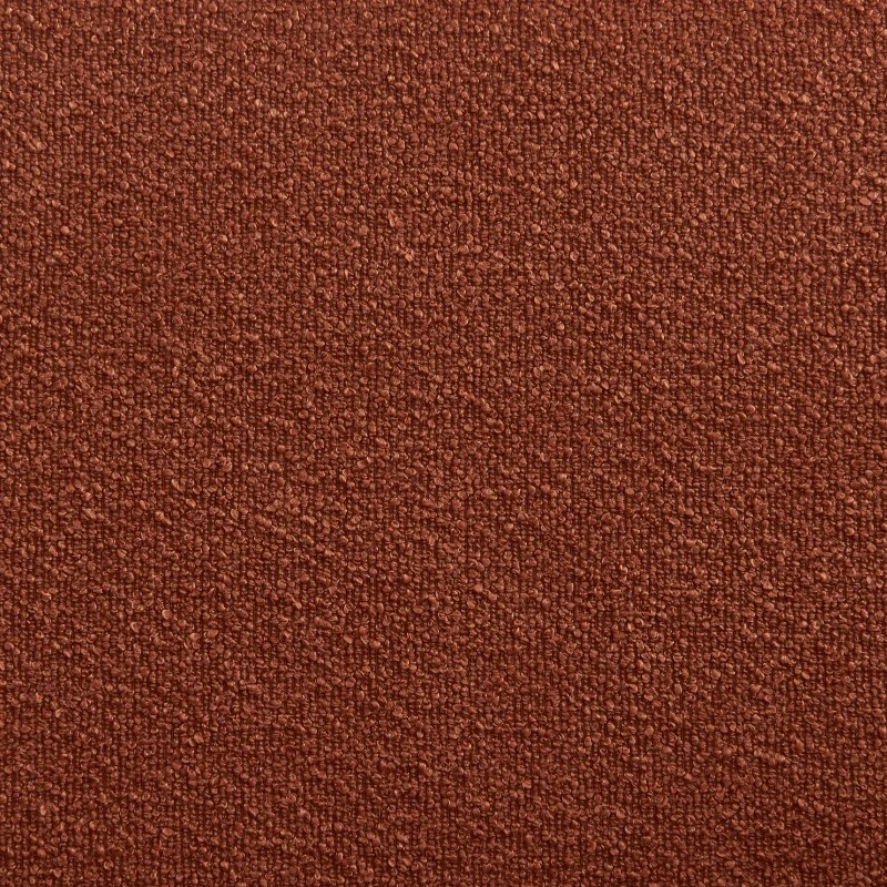 Canapé Droit JADE En Tissu Bouclette Terracotta Convertible 2 Places 8 Canapé Droit JADE En Tissu Bouclette Terracotta Convertible 2 Places – Image 6