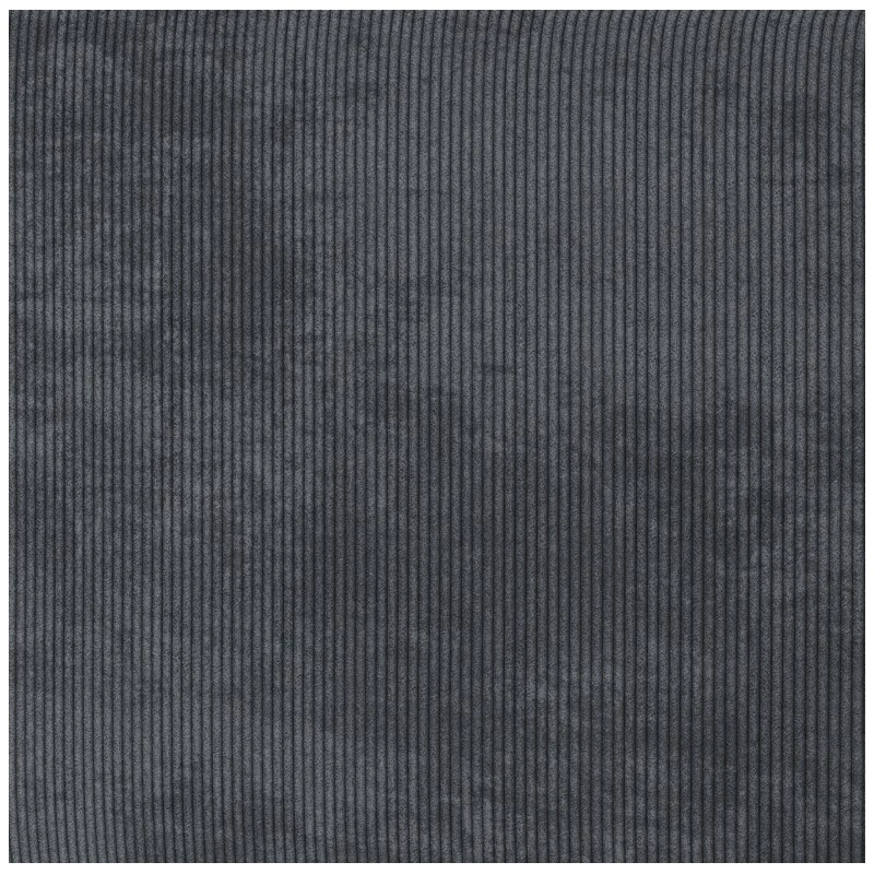 Canapé Droit MARIUS Convertible Velours Côtelé Anthracite 10 Canapé Droit MARIUS Convertible Velours Côtelé Anthracite – Image 8