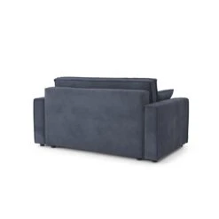 Canapé Droit MIRA Fixe Tissu Bleu Nuit 2 Places 12 Canapé Droit MIRA Fixe Tissu Bleu Nuit 2 Places -Mobilia Soldes canape droit mira fixe tissu bleu 2 places 3