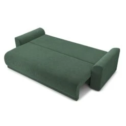 Canapé Droit NOVA Convertible Velours Cotêlé Vert 3 Places 15 Canapé Droit NOVA Convertible Velours Cotêlé Vert 3 Places -Mobilia Soldes canape droit nova convertible velours cotele vert 3