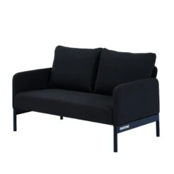 Canapé Droit PANTONE Fixe Tissu Bleu Nuit 2 Places -Mobilia Soldes canape droit pantone fixe tissu bleu 2 places 2