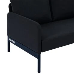 Canapé Droit PANTONE Fixe Tissu Bleu Nuit 2 Places -Mobilia Soldes canape droit pantone fixe tissu bleu 2 places 4