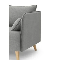 Canapé Droit SARAH Fixe Tissu Gris 3 Places 13 Canapé Droit SARAH Fixe Tissu Gris 3 Places -Mobilia Soldes canape droit sarah fixe tissu gris 3 places 4