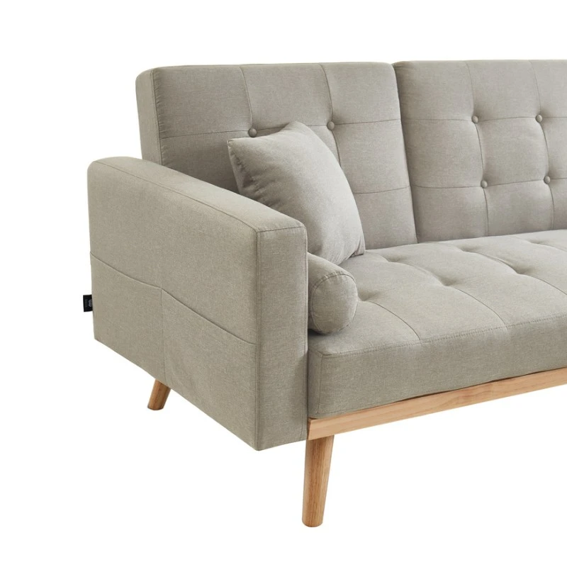 Canapé KELLY En Tissu Beige Avec Angle Convertible 9 Canapé KELLY En Tissu Beige Avec Angle Convertible – Image 7