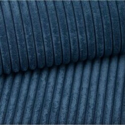 Canapé Panoramique ALMA Convertible Velours Côtelé Bleu Cobalt 6 Places -Mobilia Soldes canape panoramique alma convertible velours cotele bleu cobalt 6 places 7