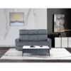 Canapé Relax LOVA En Velours Gris Avec Fonction électrique 2 Canapé Relax LOVA En Velours Gris Avec Fonction électrique -Mobilia Soldes canape relax lova velours gris electrique 3 places