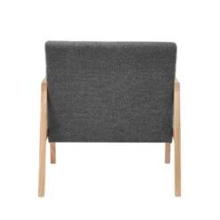 Fauteuil BONIFACIO En Tissu Gris Anthracite 11 Fauteuil BONIFACIO En Tissu Gris Anthracite -Mobilia Soldes fauteuil bonifacio en tissu gris anthracite 3