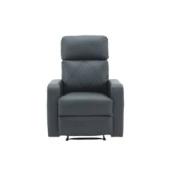 Fauteuil Relax CARLA En PU Noir Avec Fonction électrique -Mobilia Soldes fauteuil relax carla en pu noir avec fonction electrique 2