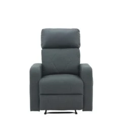 Fauteuil Relax CARLA En PU Noir Et Tissu Gris Avec Fonction Manuel 10 Fauteuil Relax CARLA En PU Noir Et Tissu Gris Avec Fonction Manuel -Mobilia Soldes fauteuil relax carla en pu noir et tissu gris avec fonction manuel 2