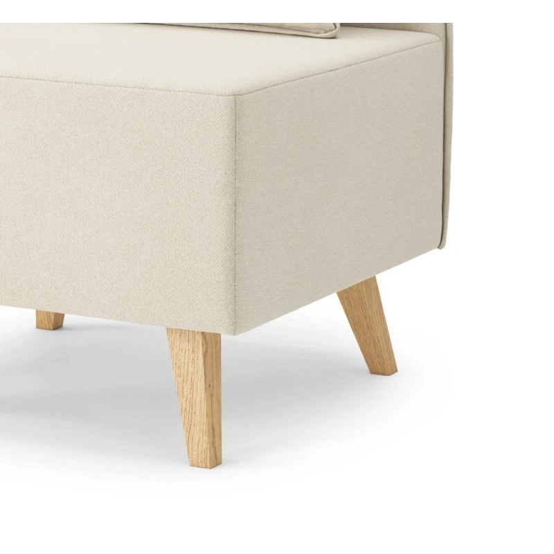 Fauteuil SARAH En Tissu Beige 5 Fauteuil SARAH En Tissu Beige – Image 3