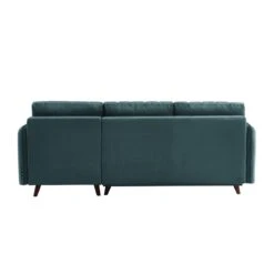 Canapé D'angle IDAHO En Tissu Bleu Vert Convertible 13 Canapé D'angle IDAHO En Tissu Bleu Vert Convertible -Mobilia Soldes idahoancvtxblvr canape angle 4