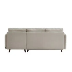 Canapé D'angle IDAHO En Tissu Sable Convertible -Mobilia Soldes idahoancvtxsable canape angle 5