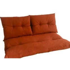 Kit Matelas EZARRI Pour Palette Coloris Rouge -Mobilia Soldes kit matelas ezarri rouge 5