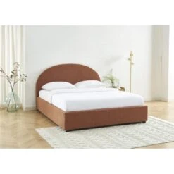 Lit Coffre OLAF Tissu Bouclette Terracotta 160x200 Sommier Inclus 14 Lit Coffre OLAF Tissu Bouclette Terracotta 160x200 Sommier Inclus -Mobilia Soldes lit coffre olaf laine bouclee terracotta 160x200 sommier inclus 1