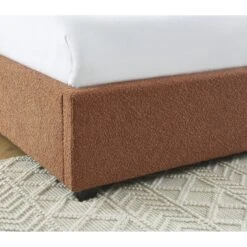 Lit Coffre OLAF Tissu Bouclette Terracotta 160x200 Sommier Inclus 17 Lit Coffre OLAF Tissu Bouclette Terracotta 160x200 Sommier Inclus -Mobilia Soldes lit coffre olaf laine bouclee terracotta 160x200 sommier inclus 4
