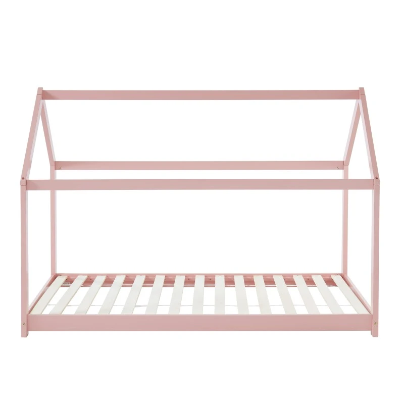 Lit Enfant Cabane TINY Pin Rose 90x190 Sommier Inclus 6 Lit Enfant Cabane TINY Pin Rose 90x190 Sommier Inclus – Image 4