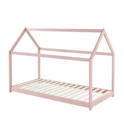 Lit Enfant Cabane TINY Pin Rose 90x190 Sommier Inclus 12 Lit Enfant Cabane TINY Pin Rose 90x190 Sommier Inclus -Mobilia Soldes lit enfant cabane tiny bois massif de pin rose 90x190 5