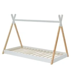 Lit Enfant Cabane TINY Pin Massif Blanc Et Naturel Sommier 90x200 Inclus 13 Lit Enfant Cabane TINY Pin Massif Blanc Et Naturel Sommier 90x200 Inclus -Mobilia Soldes lit enfant cabane tiny pin massif blanc et naturel sommier 90x200 inclus 4