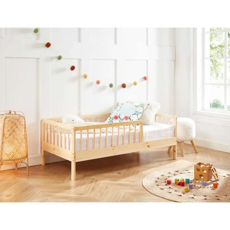 Lit Enfant LOU Pin Massif 70x140 Sommier Inclus 5 Lit Enfant LOU Pin Massif 70x140 Sommier Inclus – Image 3