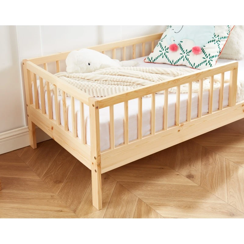 Lit Enfant LOU Pin Massif 70x140 Sommier Inclus 6 Lit Enfant LOU Pin Massif 70x140 Sommier Inclus – Image 4