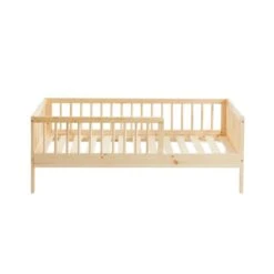 Lit Enfant LOU Pin Massif 70x140 Sommier Inclus 14 Lit Enfant LOU Pin Massif 70x140 Sommier Inclus -Mobilia Soldes lit enfant lou en pin massif couleur bois naturel 70 x 140 cm 5