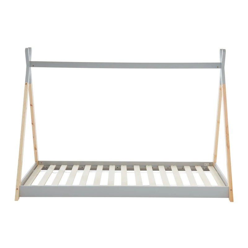 Lit Enfant Tipi TINY Pin Gris 90x190 Sommier Inclus 7 Lit Enfant Tipi TINY Pin Gris 90x190 Sommier Inclus – Image 5