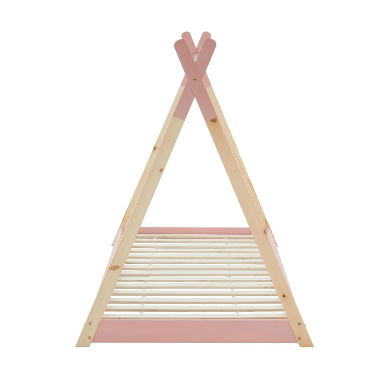 Lit Enfant Tipi TINY Pin Rose 90x190 Sommier Inclus 8 Lit Enfant Tipi TINY Pin Rose 90x190 Sommier Inclus – Image 6
