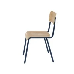 Lot De 2 Chaises PANTONE Bleu Nuit Et Placage Frêne 20 Lot De 2 Chaises PANTONE Bleu Nuit Et Placage Frêne -Mobilia Soldes lot de 2 chaises pantone bleu nuit et placage frene 7