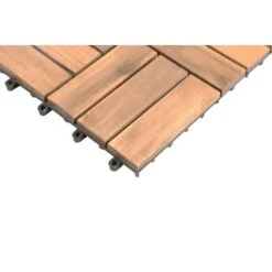 Lot De 33 Dalles Bois D'acacia 30x30 Cm Format Mosaïque 13 Lot De 33 Dalles Bois D'acacia 30x30 Cm Format Mosaïque -Mobilia Soldes lot de 33 dalles bois d acacia 30x30 cm format mosaique finition huilee 4