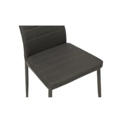 Lot De 6 Chaises SAM Simili Gris Pieds En Métal 10 Lot De 6 Chaises SAM Simili Gris Pieds En Métal -Mobilia Soldes lot de 6 chaises sam simili gris pieds en metal 3