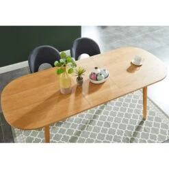 Table Extensible MARCEL Placage Chêne 6 à 8 Personnes 160 à 200cm -Mobilia Soldes marcel04 table extensible 4