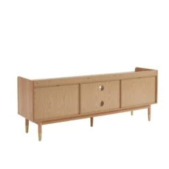 Meuble Tv LEON Chêne Et Cannage Rotin 160cm 17 Meuble Tv LEON Chêne Et Cannage Rotin 160cm -Mobilia Soldes meuble tv leon bois et cannage naturel 1 porte et 2 tiroirs l160cm 7