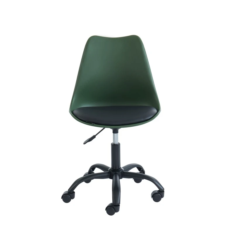 Chaise De Bureau PANTONE Vert Olive 5 Roulettes 7 Chaise De Bureau PANTONE Vert Olive 5 Roulettes – Image 5
